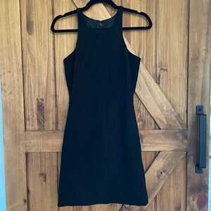 J. Crew Byzantine Cutaway‎ Crepe Cocktail Black Dress